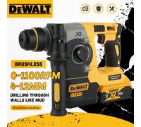 DEWALT DCH273 Rotary Percussion Drill 18V/20V MAX SDS Brushless 1 Inch PLUS L-shaped Woodworking Impact Drill（No Battery） DCH273