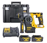 DeWalt DCH273N 18V Brushless SDS+ Rotary Hammer Drill with 2 x 4.0Ah Batteries & Charger in Case (Without Inlay)