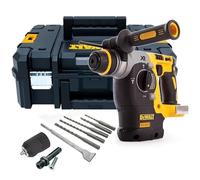 Dewalt DCH273NT XR 18v SDS Brushless Hammer Drill + SDS Bits Chisel + Chuck