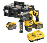 DeWalt DCH333 54v XR Cordless Brushless FLEXVOLT SDS Hammer Drill 2 x 9ah Li-ion