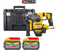 DeWalt DCH333NT 54V XR SDS+ Plus Hammer Drill With 2 x 9.0Ah Batteries & Case