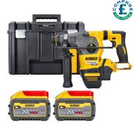 DeWalt DCH333NT 54V XR SDS+ Plus Hammer Drill With 2 x 9.0Ah Batteries & Case
