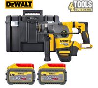 DeWalt DCH333NT 54V XR SDS+ Plus Hammer Drill With 2 x 9.0Ah Batteries & Case