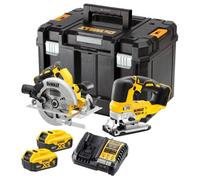 Dewalt Dck2012P2T 18V Xr Cordless Brushless Dcs334N Jigsaw Dcs570N Circular Saw