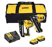 DeWALT | DCK2046P2 Twin Nailer Kit | 18V 2 x 5.0Ah Li-Ion | DCK2046P2-GB | Includes first and second fix nailers with brushless motor technology for versatile on-site fastening applications.