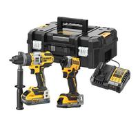 Dewalt Dck2052H1E1T-Gb Impact Driver & Combi Drill Set 18V 1 X 1.7Ah & 1 X 5.0Ah