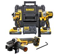 Dewalt DCK2052H2T 18v XR Brushless Powerstack Combi Drill+ Impact Driver + Batt