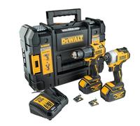 Dewalt Dck2062M2 18V Brushless Dcd709 Combi Drill Dcf809 Impact Driver 2 X 4.0Ah