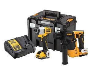 Dewalt Dck2104L2T-Gb Xr Brushless Twin Pack 12V 2 X 3.0Ah Li-Ion Dewdck2104L2