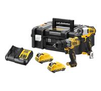 DeWalt DCK2111L2T 12v XR Cordless Brushless Combi Drill and Impact Driver Kit