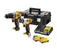 DeWalt DCK2111L2T 12v XR Cordless Brushless Combi Drill and Impact Driver Kit
