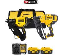 Dewalt DCK246P2 18v XR Framing & Finishing Nailer Twin Pack 2 x 5.0ah Batteries
