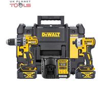 DEWALT DCK266M2T 18V XR 2 x 4.0Ah Cordless Brushless Hammer Drill and Impact Driver Twin Kit