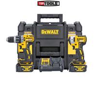 DEWALT DCK266M2T 18V XR 2 x 4.0Ah Cordless Brushless Hammer Drill and Impact Driver Twin Kit