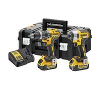 Dewalt Dck266M2T 18V Brushless Dcd796 Combi Drill Dcf887 Impact Driver 2 X 4.0Ah