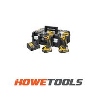 DEWALT DCK266M2T 18V XR 2 x 4.0Ah Cordless Brushless Hammer Drill and Impact Driver Twin Kit