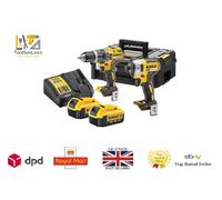 DEWALT DCK266M2T 18V XR 2 x 4.0Ah Cordless Brushless Hammer Drill and Impact Driver Twin Kit
