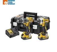 DeWalt DCK266M2T Brushless 18v Combi Drill & Impact Driver Inc 2x 4.0Ah Batts...