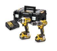 Dewalt DCK266P2T 18V Brushless Twin Pack With 2 x 5Ah Batteries, Charger & Case