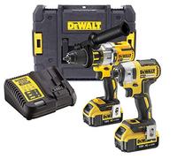 DEWALT DCK276M2T 18V Brushless DCD996 Combi Drill DCF887 Impact Driver 2 x 4.0Ah