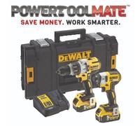 Dewalt DCK276P2 18V Brushless Twin Pack Kit 2 x 5.0Ah Batteries, Charger & Case