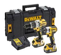 Dewalt Dck276P2 18V Brushless Dcd996 Combi Drill Dcf887 Impact Driver 2 X 5.0Ah