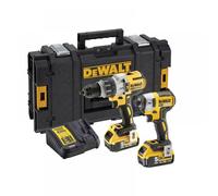 Dewalt DCK276P2-GB Dck276P2 Brushless Twin Pack 18V 2 X 5.0Ah Li-Ion
