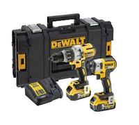 Dewalt Dck276P2 18V Brushless Dcd996 Combi Drill Dcf887 Impact Driver 2 X 5.0Ah