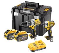 Dewalt Dck276X2T 18V Xr Brushless Pack - Dcd996 Combi Dcf887 Impact Driver 9.0Ah