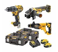 DEWALT DCK327P2T-QW 3 Piece Tool Kit XR 18V 5Ah Li-Ion Brushless