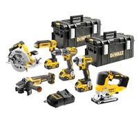 DeWalt DCK663P3 18v XR Cordless Brushless 6 Piece Power Tool Kit 3 x 5ah Li-ion Charger Case