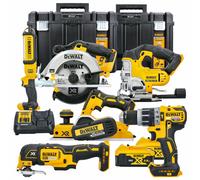 DeWalt DCK665 18v XR Cordless 6 Piece Power Tool + 2 x 5.0Ah Batteries, Charger