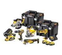 DeWalt DCK665P3T 18V XR Cordless 6pc Kit with 3x 5.0Ah Batteries