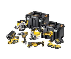 DeWalt DCK665P3T 18V XR Cordless 6pc Kit with 3x 5.0Ah Batteries