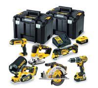 DeWalt DCK667P3T 18v XR Cordless Brushless 6 Piece Power Tool Kit 3 x 5ah Li-ion Battery Charger Case