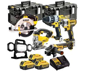 Dewalt DCK692M3 18V XR 6 Piece Tool Kit 3 x 4.0Ah Battery Charger & Tough Box