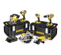DEWALT DCK694P3-G 18V Brushless 6 Piece Kit (3 batteries) & 2 x Kitboxes