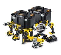 DEWALT DCK699M3T-GB 18V 4.0Ah Xr Brushless Cordless 6 Piece Power Tool Set