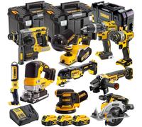 Dewalt DCKT4T10B3 18V XR Brushless 10 Piece Tool Kit 3 x 5.0Ah Battery & Charger