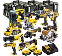 Dewalt DCKT4T10P4 18V 3 x 5.0Ah Batteries XR Li-Ion 10 Piece Toughsystem Box