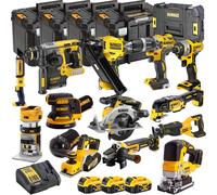 Dewalt DCKT4T13B3 18V XR Brushless 13 Piece Tool Kit 3 x 5.0Ah Battery & Charger