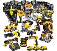 Dewalt DCKT4T15B4 18V XR 15 Piece Combo Tool Kit 3 x 5.0Ah Battery Charger Case