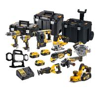 Dewalt DCKT4T710P3T 18V XR 10 Piece Power Tool Kit 3 x 5.0Ah Battery & Charger