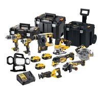 Dewalt DCKT4T79P3T 18V XR 9 Piece Combo Tool Kit 3 x 5.0Ah Batteries & Charger