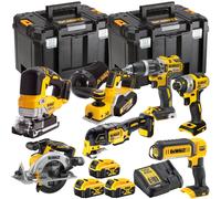 Dewalt DCKT4T7B3 18V XR Brushless 7 Piece Tool Kit 3 x 5.0Ah Battery & Charger