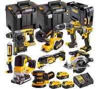 Dewalt DCKT4T9B3 18V XR Brushless 9 Piece Tool Kit 3 x 5.0Ah Battery & Charger