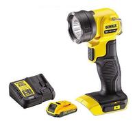 Dewalt DCL040 18V XR Cordless LED Pivot light Torch 1 x 2.0Ah Battery & Charger