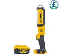 DeWalt DCL050 18V li-ion XR Cordless Handheld LED Light With 1 x 5.0Ah Battery [EEK: N/A]