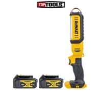 DeWalt DCL050 18V li-ion XR Cordless Handheld LED Light With 2 x 4.0Ah Batteries [EEK: N/A]