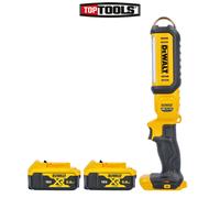 DeWalt DCL050 18V li-ion XR Cordless Handheld LED Light With 2 x 5.0Ah Batteries [EEK: N/A]